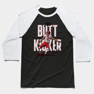 Harrison Butker Kansas City Butt Kicker Baseball T-Shirt